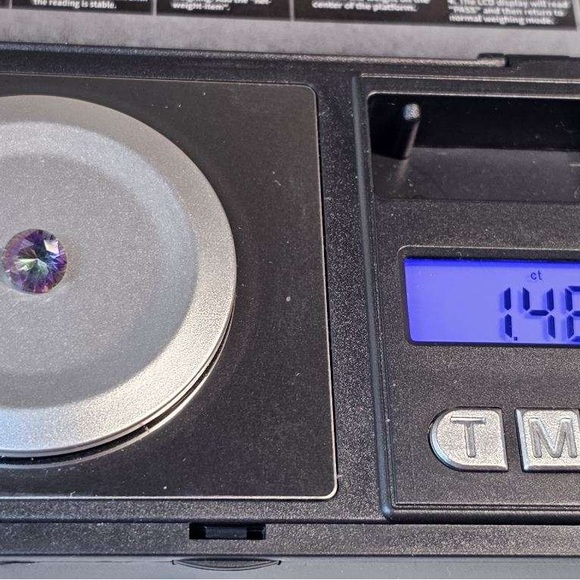 Mystic Topaz Round Gemstone Pairs 3.02 cts - Picture 4 of 5